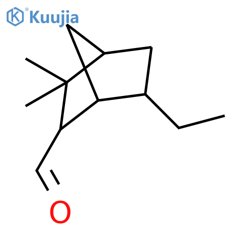 Bicyclo[2.2.1]heptane-2-carboxaldehyde, 6-ethyl-3,3-dimethyl- structure
