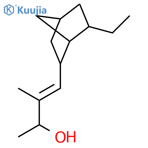3-Buten-2-ol, 4-(6-ethylbicyclo[2.2.1]hept-2-yl)-3-methyl- structure