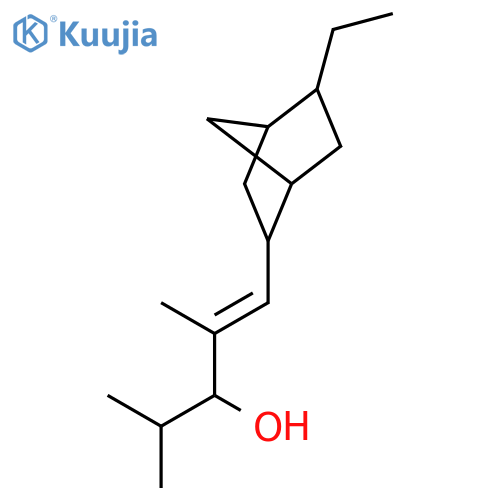 1-Penten-3-ol, 1-(5-ethylbicyclo[2.2.1]hept-2-yl)-2,4-dimethyl- structure