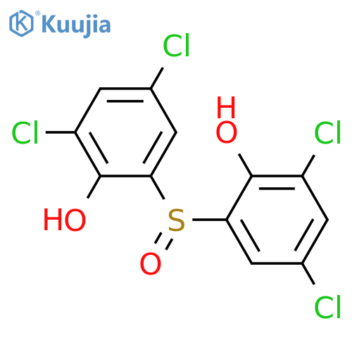 Bithionol sulfoxide structure