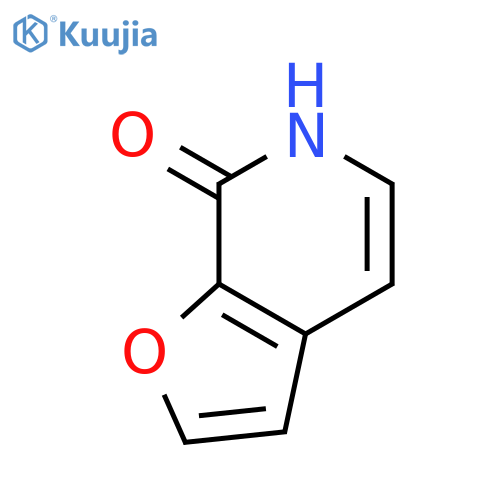 6H,7H-furo[2,3-c]pyridin-7-one structure