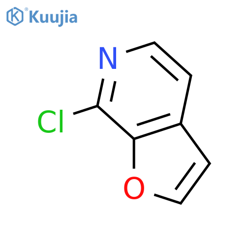 7-chlorofuro[2,3-c]pyridine structure