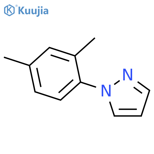 1H-Pyrazole, 1-(2,4-dimethylphenyl)- structure