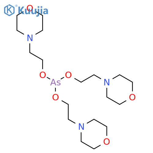 Arsenous acid, tris[2-(4-morpholinyl)ethyl] ester structure