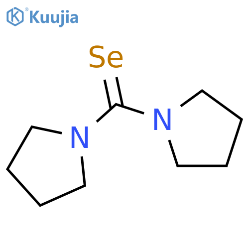 PYRROLIDINE, 1,1'-CARBONOSELENOYLBIS- structure