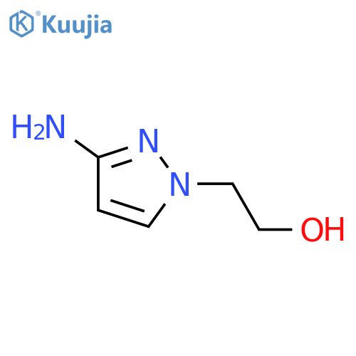 2-(3-amino-1H-pyrazol-1-yl)ethan-1-ol structure