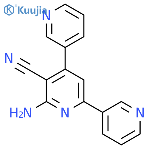 [3,2':4',3''-TERPYRIDINE]-5'-CARBONITRILE, 6'-AMINO- structure
