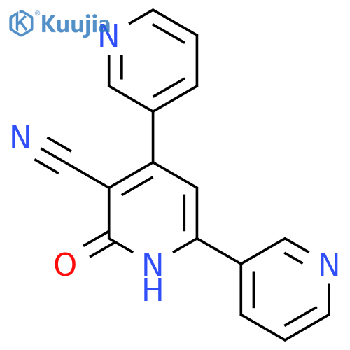 [3,2':4',3''-Terpyridine]-5'-carbonitrile, 1',6'-dihydro-6'-oxo- structure