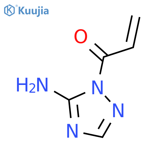 1H-1,2,4-Triazol-5-amine, 1-(1-oxo-2-propenyl)- structure