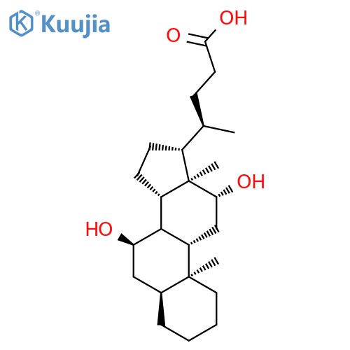 7α,12β-Dihydroxy-5β-cholanoic Acid structure