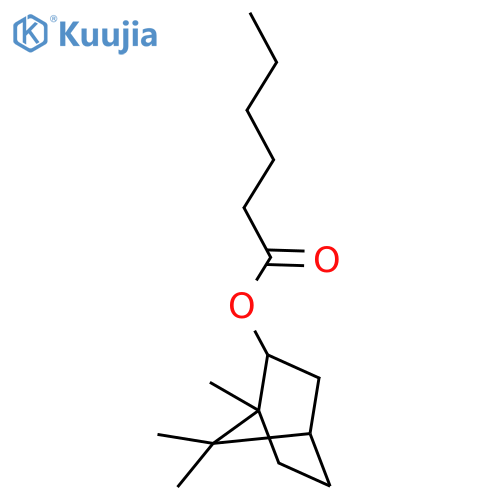[(1r,3r,4s)-4,7,7-trimethyl-3-bicyclo[2.2.1]heptanyl] Hexanoate structure