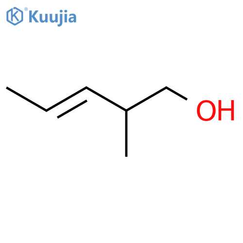 3-Penten-1-ol, 2-methyl-, (E)- structure