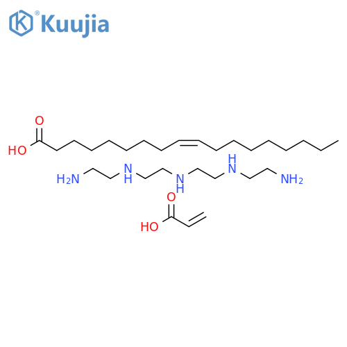 9-octadecenoic acid (z)-, reaction products with acrylic acid and tetraethylenepentamine structure