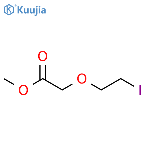 ACETIC ACID, (2-IODOETHOXY)-, METHYL ESTER structure