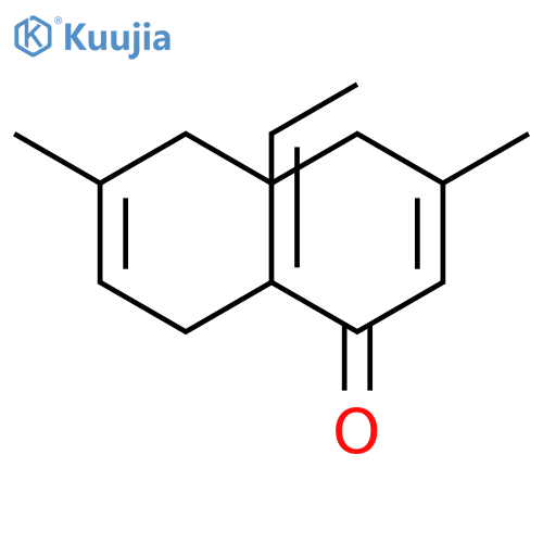 2,7-CYCLODECADIEN-1-ONE, 10-ETHYLIDENE-3,7-DIMETHYL-, (E,Z,E)- structure