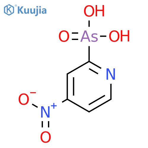 Arsonic acid, (4-nitro-2-pyridinyl)- structure