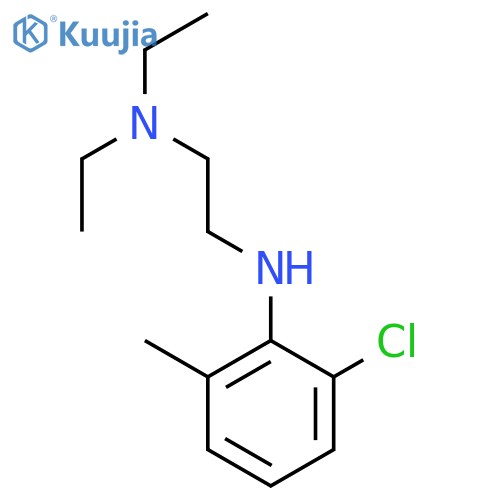 1,2-Ethanediamine,N2-(2-chloro-6-methylphenyl)-N1,N1-diethyl- structure