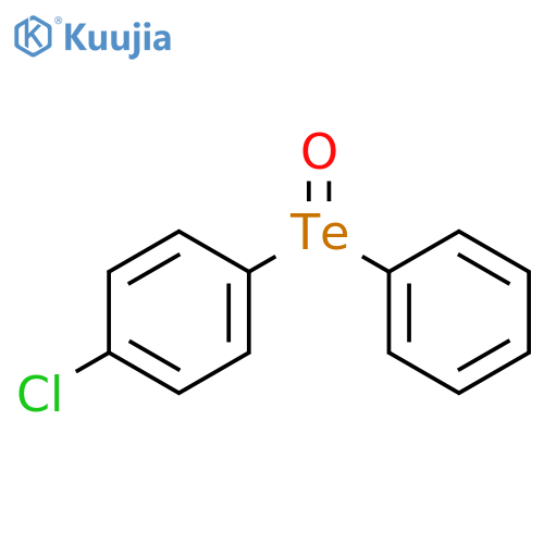 BENZENE, 1-CHLORO-4-(PHENYLTELLURINYL)- structure
