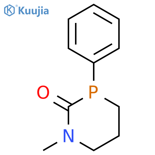 1,3-Azaphosphorin-2(1H)-one, tetrahydro-1-methyl-3-phenyl- structure