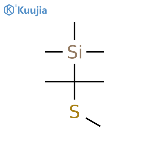 SILANE, TRIMETHYL[1-METHYL-1-(METHYLTHIO)ETHYL]- structure