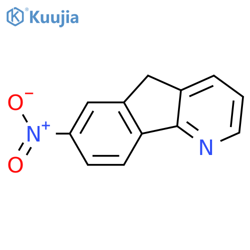 7-Nitro-5H-indeno[1,2-b]pyridine structure