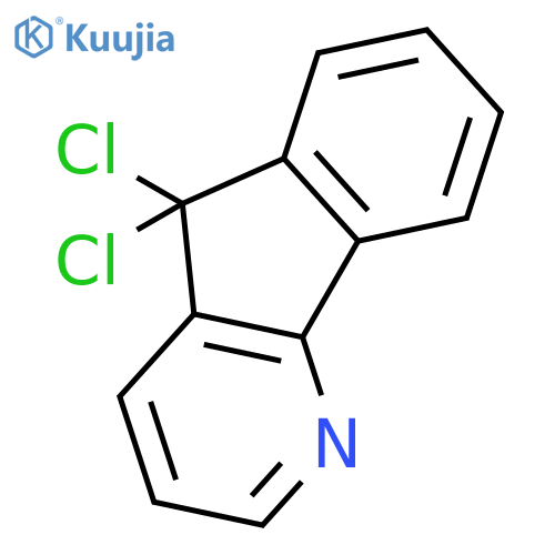 5H-INDENO[1,2-B]PYRIDINE, 5,5-DICHLORO- structure
