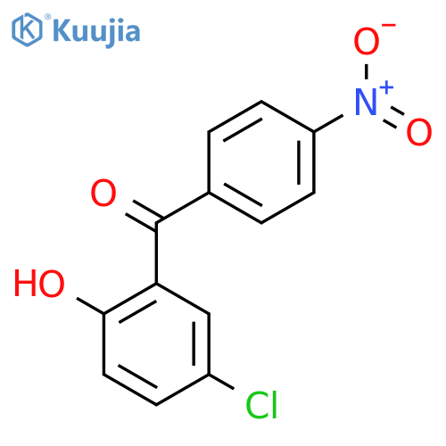 METHANONE, (5-CHLORO-2-HYDROXYPHENYL)(4-NITROPHENYL)- structure