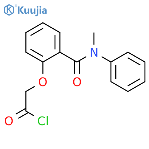 ACETYL CHLORIDE, [2-[(METHYLPHENYLAMINO)CARBONYL]PHENOXY]- structure