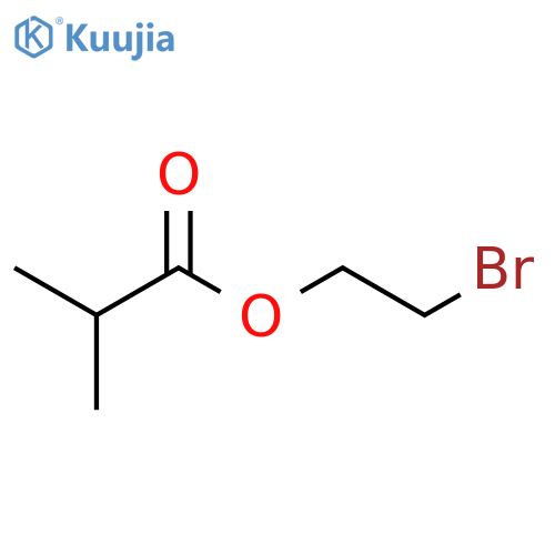 2-bromoethyl 2-methylpropanoate structure