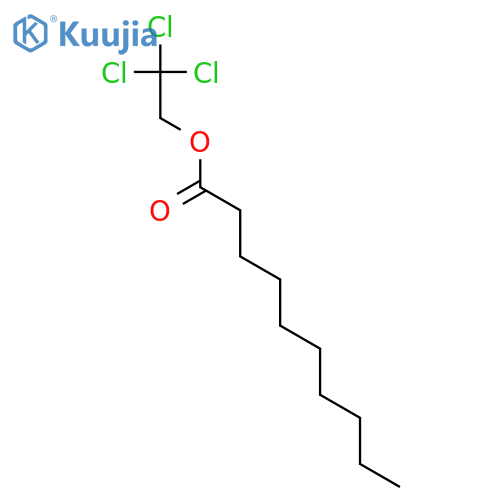 DECANOIC ACID, 2,2,2-TRICHLOROETHYL ESTER structure