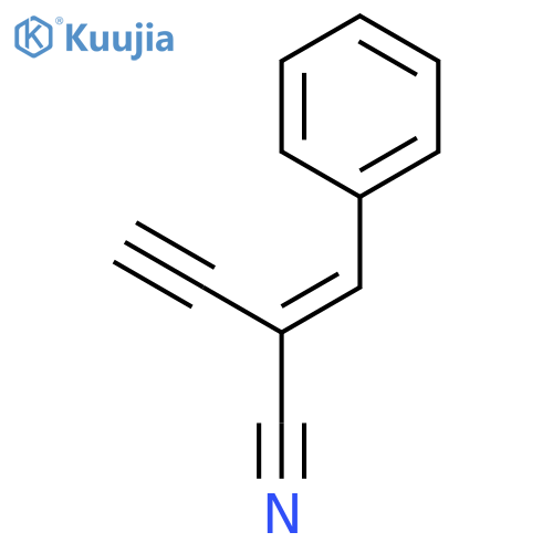 3-BUTYNENITRILE, 2-(PHENYLMETHYLENE)- structure