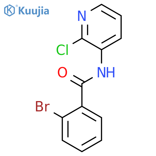 Benzamide, 2-bromo-N-(2-chloro-3-pyridinyl)- structure
