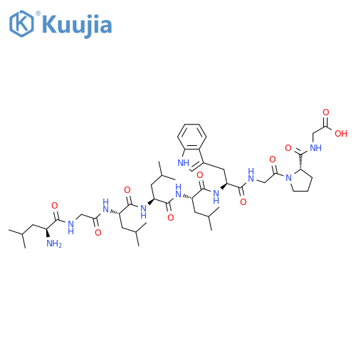 GLYCINE, L-LEUCYLGLYCYL-L-LEUCYL-L-LEUCYL-L-LEUCYL-L-TRYPTOPHYLGLYCYL-L-PROLYL- structure
