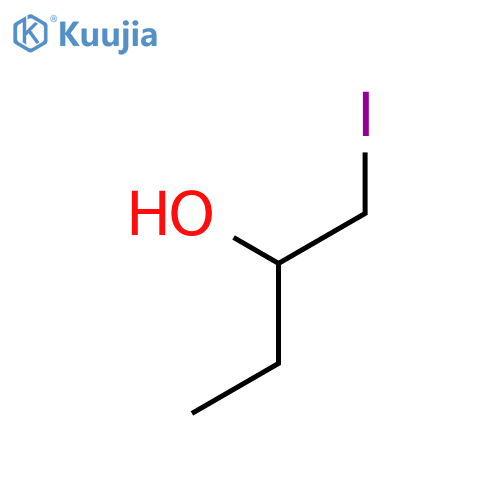 2-Butanol, 1-iodo-, (2R)- structure