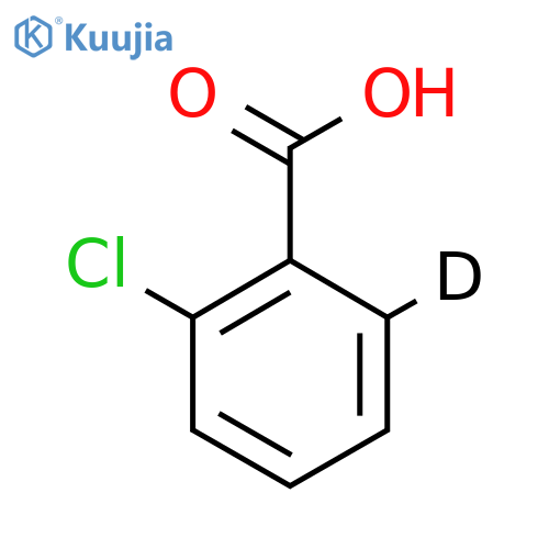 2-Chlorobenzoic Acid-d1 structure