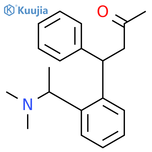 2-Butanone, 4-[2-[1-(dimethylamino)ethyl]phenyl]-4-phenyl- structure
