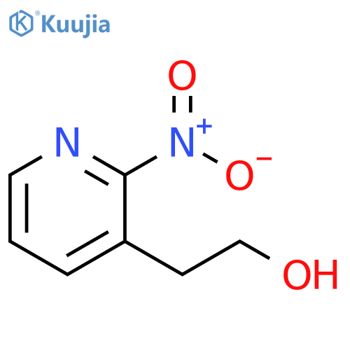 2-nitro-3-Pyridineethanol structure