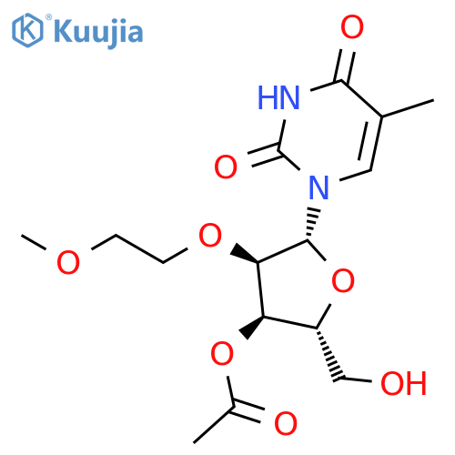 URIDINE, 2'-O-(2-METHOXYETHYL)-5-METHYL-, 3'-ACETATE structure
