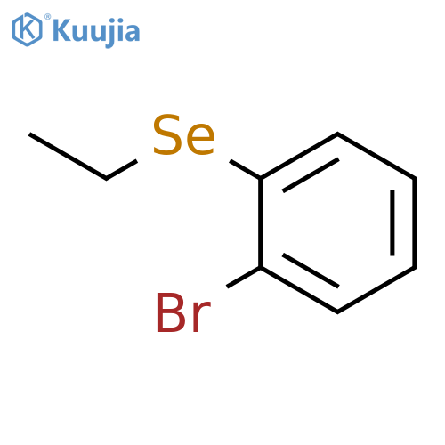 1-Bromo-2-(ethylselanyl)benzene structure