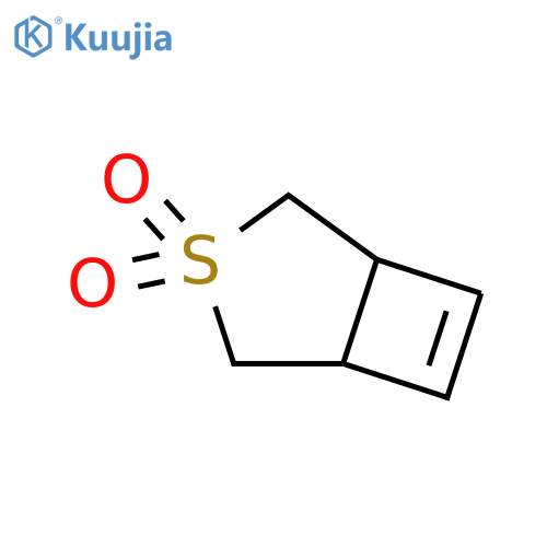 3-Thiabicyclo[3.2.0]hept-6-ene,3,3-dioxide structure