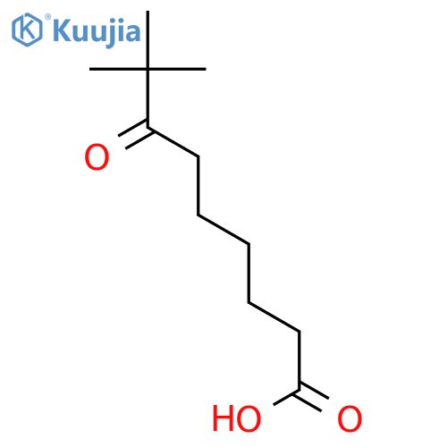 8,8-Dimethyl-7-oxononanoic acid structure