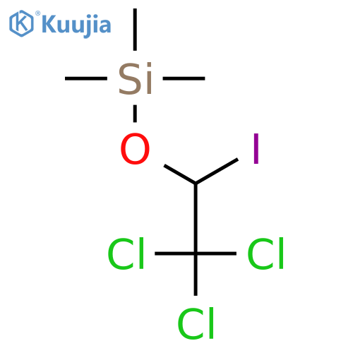 SILANE, TRIMETHYL(2,2,2-TRICHLORO-1-IODOETHOXY)- structure