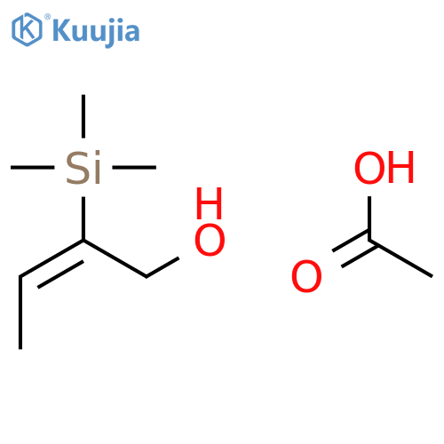 2-BUTEN-1-OL, 2-(TRIMETHYLSILYL)-, ACETATE, (Z)- structure