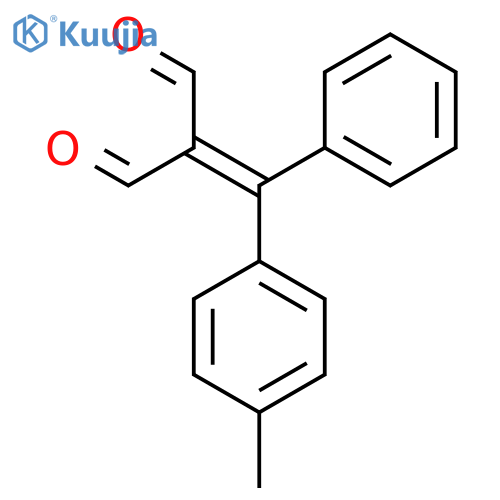 PROPANEDIAL, [(4-METHYLPHENYL)PHENYLMETHYLENE]- structure
