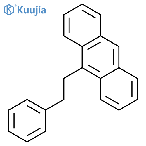 ANTHRACENE, 9-(2-PHENYLETHYL)- structure