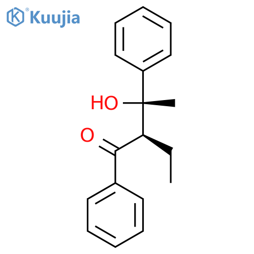 1-BUTANONE, 2-ETHYL-3-HYDROXY-1,3-DIPHENYL-, (R*,S*)- structure