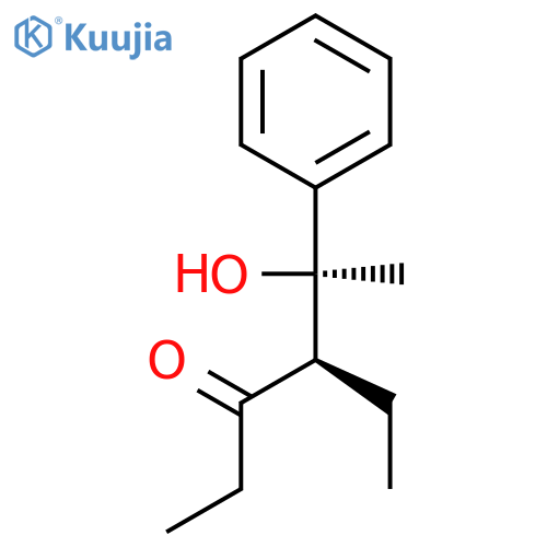 3-HEXANONE, 4-ETHYL-5-HYDROXY-5-PHENYL-, (R*,R*)- structure