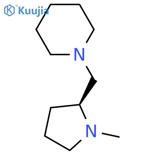 (S)-(-)-1-Methyl-2-(1-Piperidinomethyl)pyrrolidine structure
