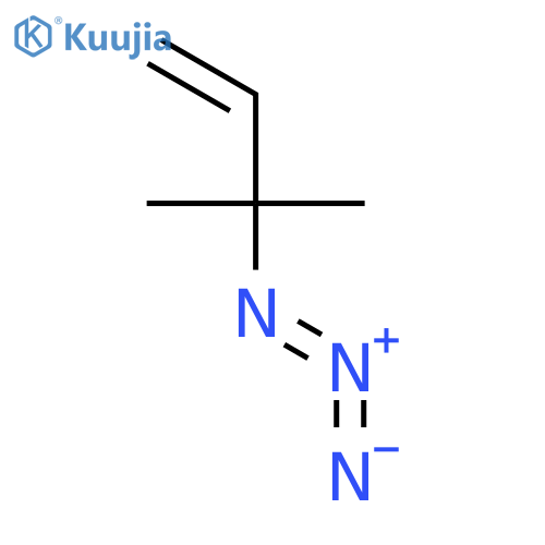 3-Azido-3-methylbut-1-ene structure