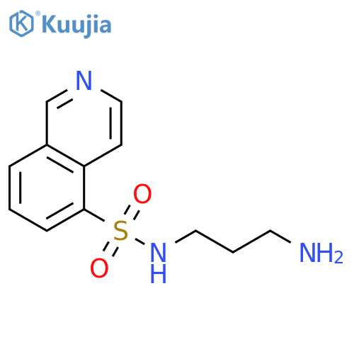 5-Isoquinolinesulfonamide, N-(3-aminopropyl)- structure